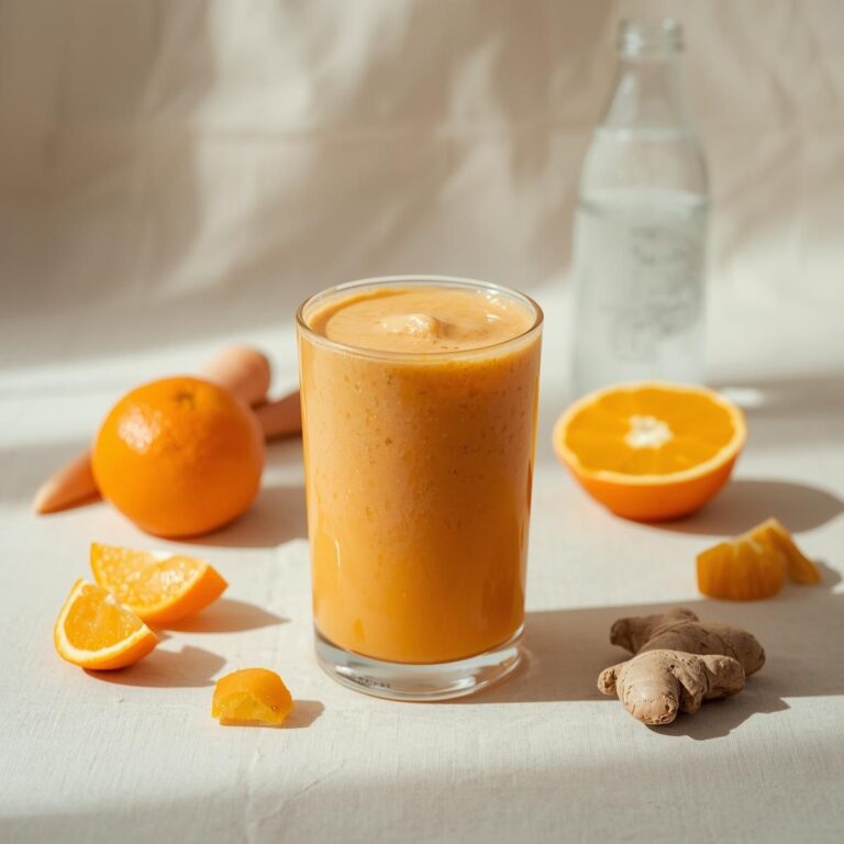 Orange Carrot Ginger Smoothie