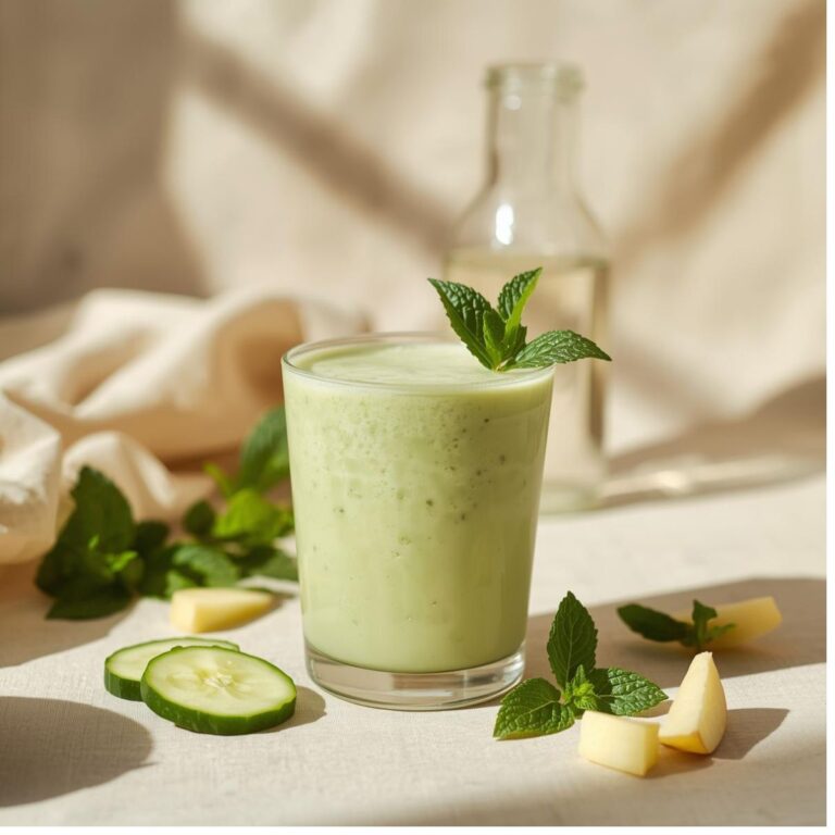 Cucumber Apple Mint Light Smoothie